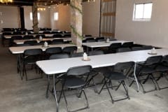 Open reception area