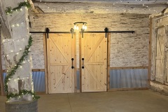 Bathrooms in barn